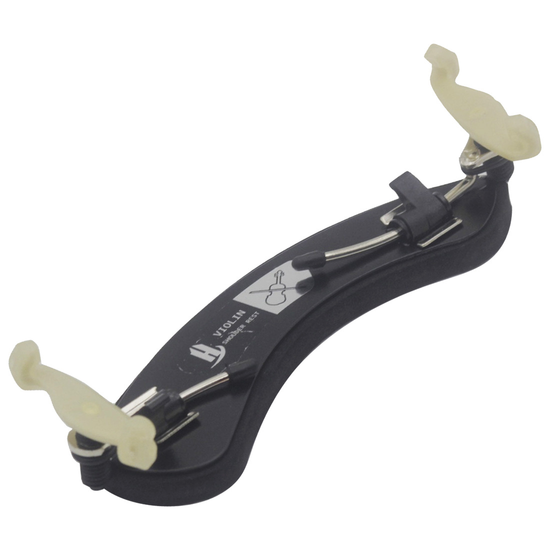 LN100 Red box white foot 4/4-4/3 Anti-wolf violin shoulder support, violin shoulder pad, plastic shoulder support, anti-drop pic 14