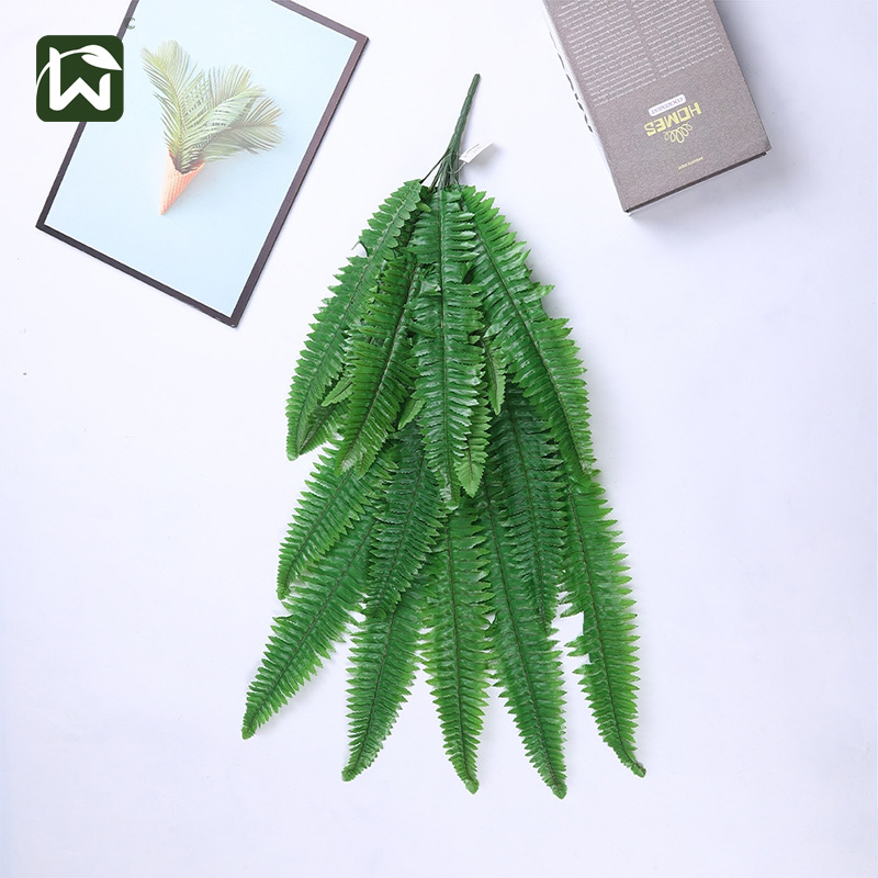 Wholesale of artificial Persian leaf plants for wall hanging, ceiling decoration, artificial green plants, and fern leaves for landscaping pic 7