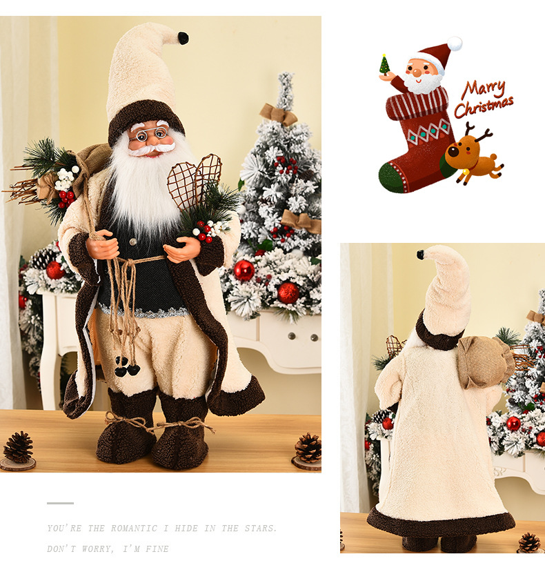 The manufacturer supplies Christmas decorations, simulated Santa Claus, static and fashionable Christmas dolls, display Windows and Christmas products pic 7