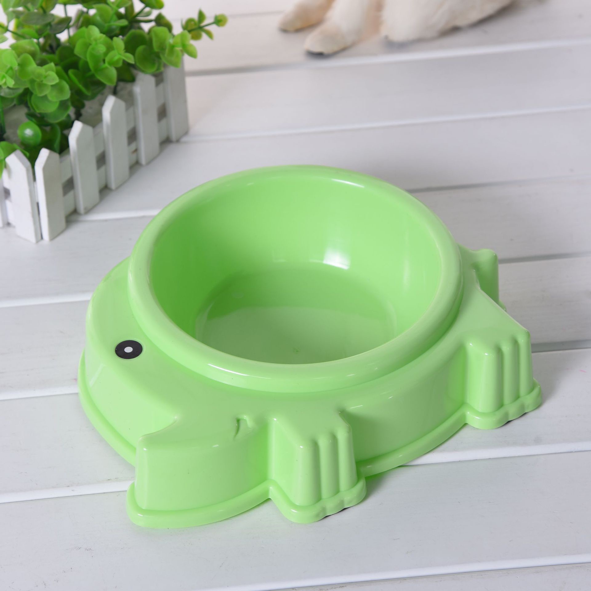 可爱创意宠物碗不锈钢卡通大象猫食盆狗食盆宠物用品批发厂家直销详情9