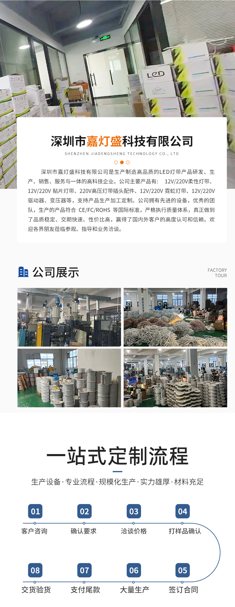 LED柔性霓虹灯带12v/220v RGB七彩变色做字硅胶KTV招牌创意软灯条详情13