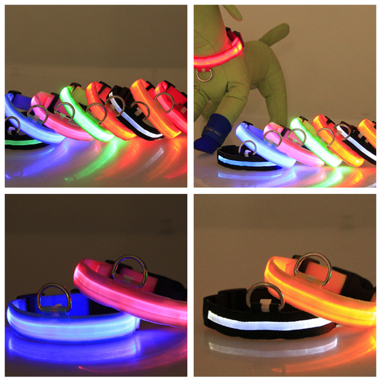 طوق أليف أليف (LED) كلب أليف متوهج (LLD) لديه طوق للكلاب المتوهجة (LLD pic 16