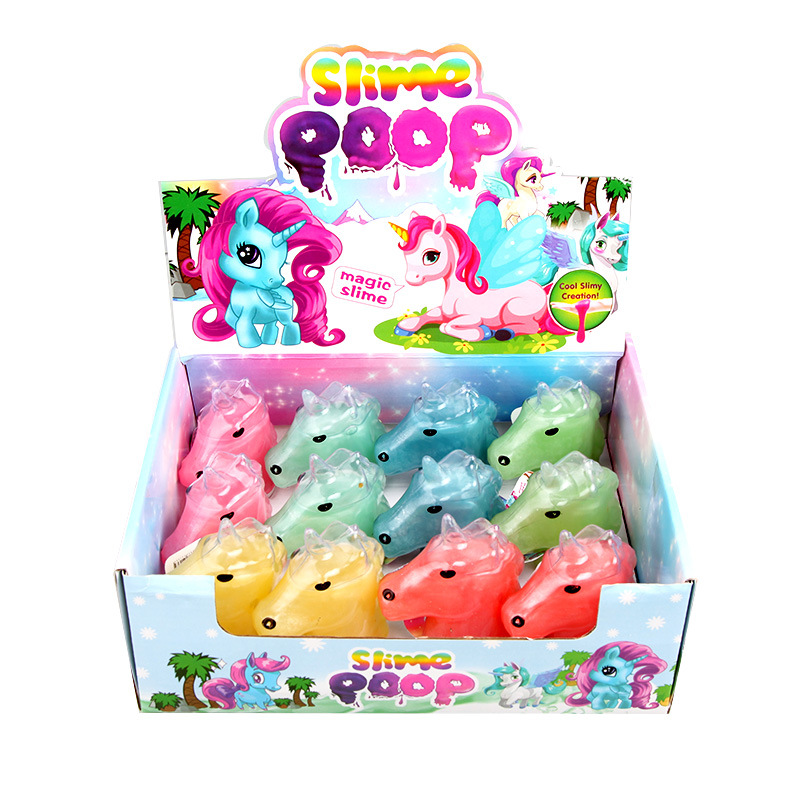 工厂直销史莱姆 slime沙皮胶鼻涕泥水晶泥恶搞假水玩具泥详情1