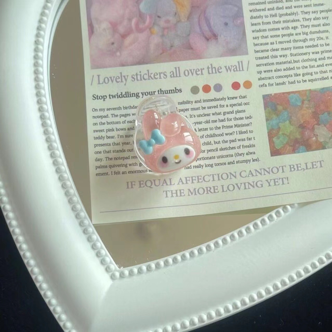 Cute Sanrio grab clip, Cinnamon dog Kuromi, girlish student ins cartoon sweet hair grab clip and hair accessory pic 8