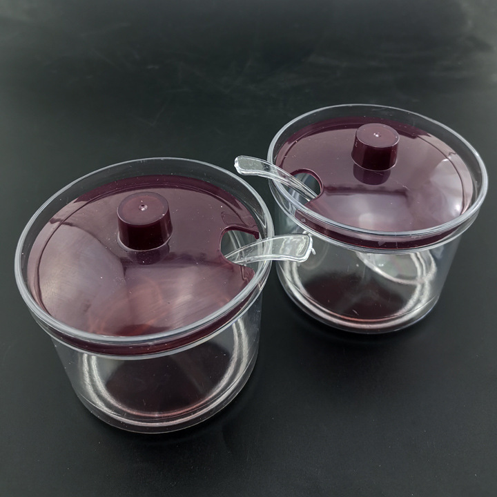 F1922 217# Acrylic sugar jar, seasoning jar, seasoning box, kitchen small tools wholesale at Yiwu 2-yuan Store pic 5