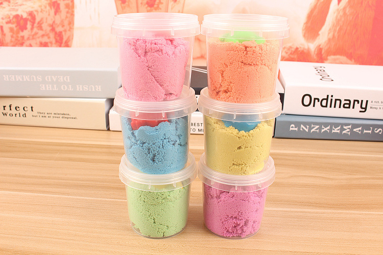 玩具棉花拉力沙瓶装送模具益智科童玩具沙 环保彩沙拉送模具1详情17