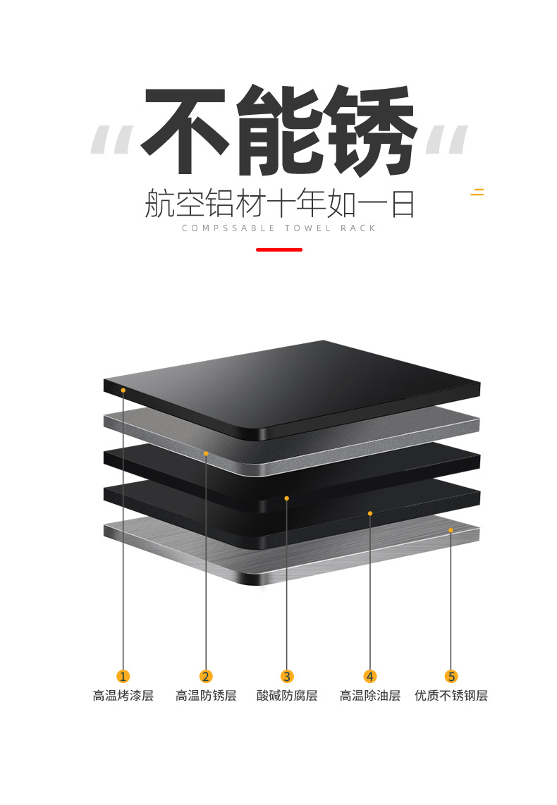 免打孔厨房置物架壁挂式多功能筷子刀架家用墙上用品大全收纳挂架详情15