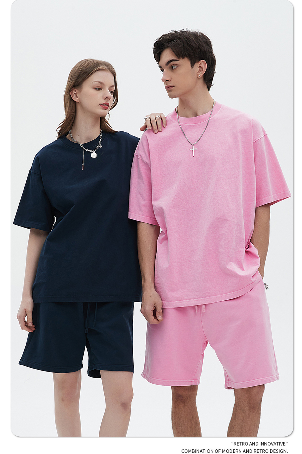 ARTIE男装|重磅250G复古水洗做旧短袖t恤男 宽松纯棉男士潮牌t恤详情54