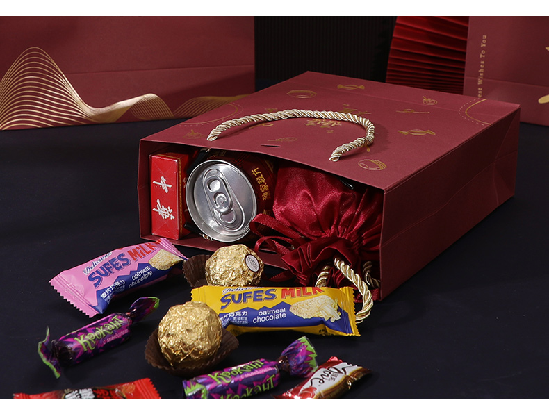 Wedding candy bags, return gift boxes, empty boxes, gift bags, souvenirs, box-packed gifts, wedding handbags, wedding candy boxes pic 4