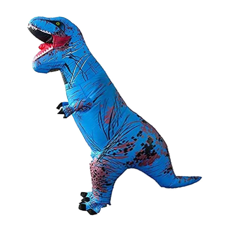 演出服道具儿童恐龙节日表演派对衣服搞笑服万圣节霸王龙充气服装详情20