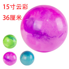 批发18寸云彩球45厘米地摊热卖PVC玩具球儿童充气玩具拍拍球彩云详情11