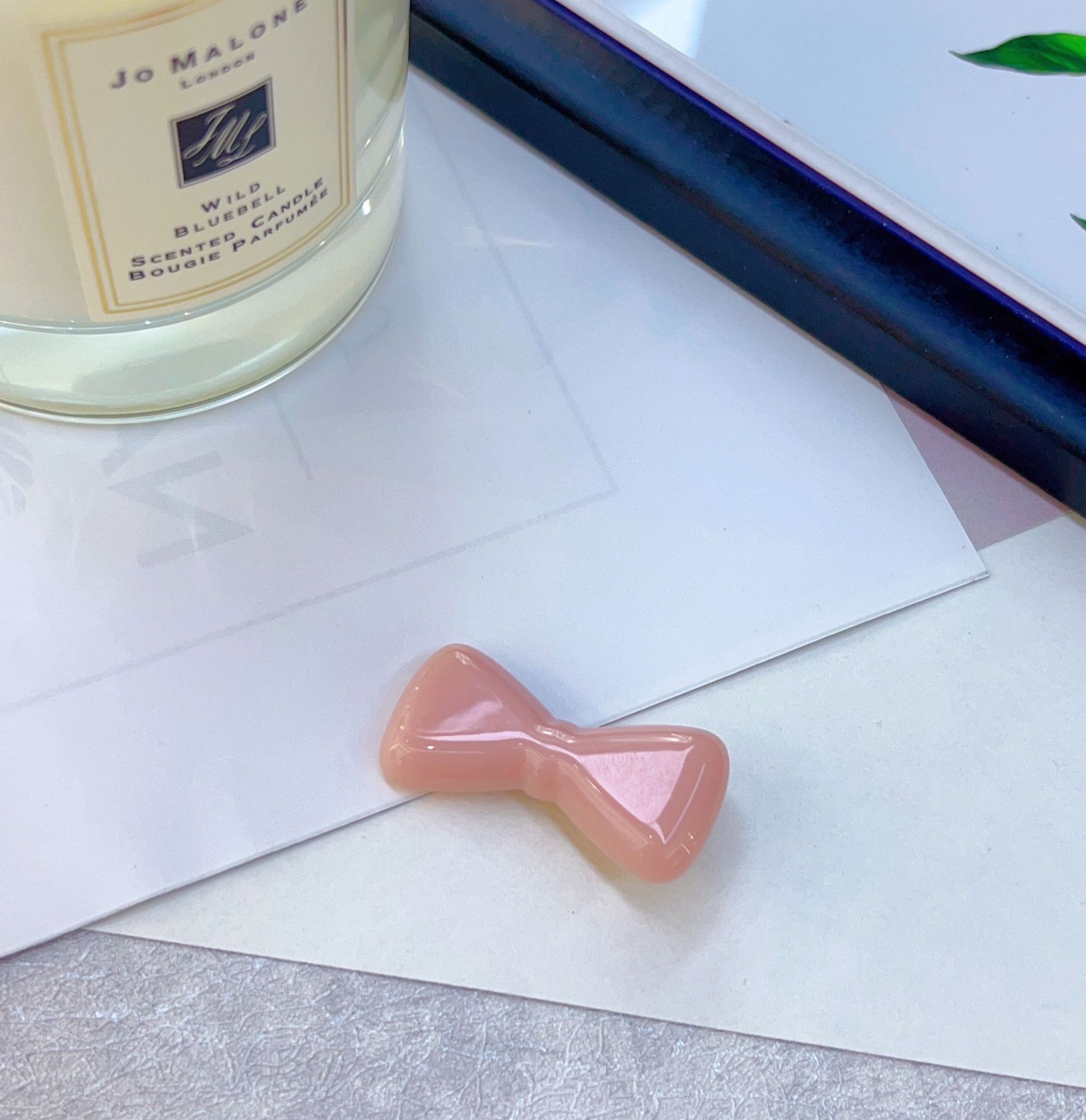 清新甜美简约醋酸加厚可爱蝴蝶结发夹边夹刘海夹发饰女详情3