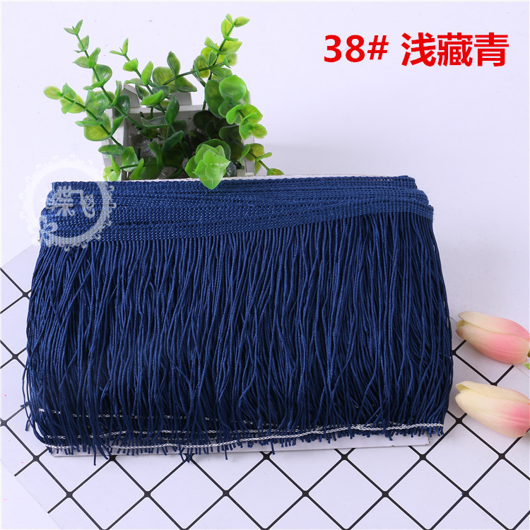 DIY stage costume accessories: Latin dance lace, tassel lace, polyester ribbon, 15CM, factory direct sales, 1 webbing pic 69