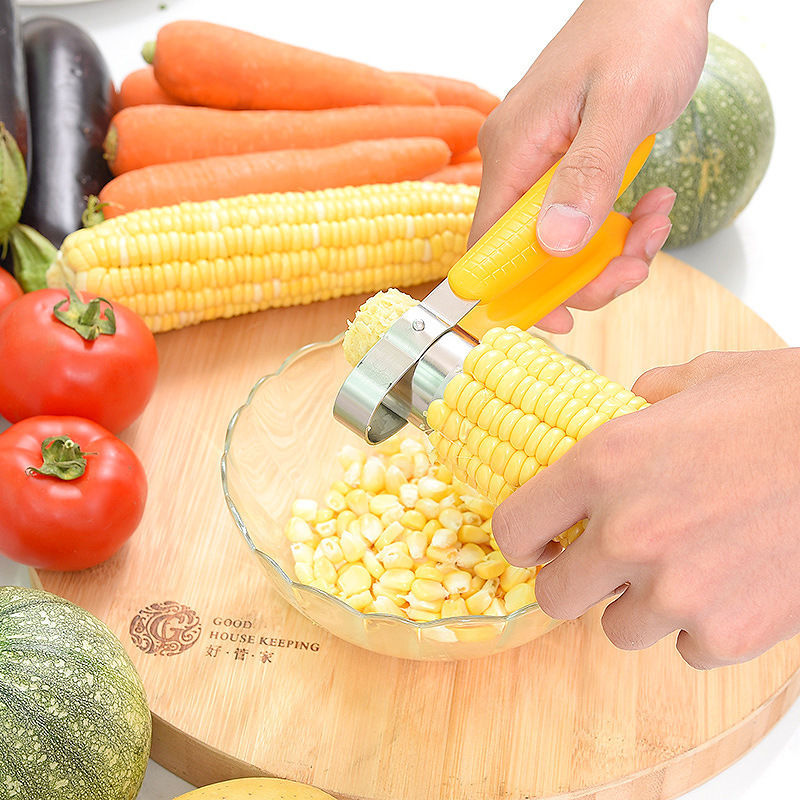 Wholesale stainless steel corn kernel peeling and cutting tools and kitchen small tools from the manufacturer pic 1