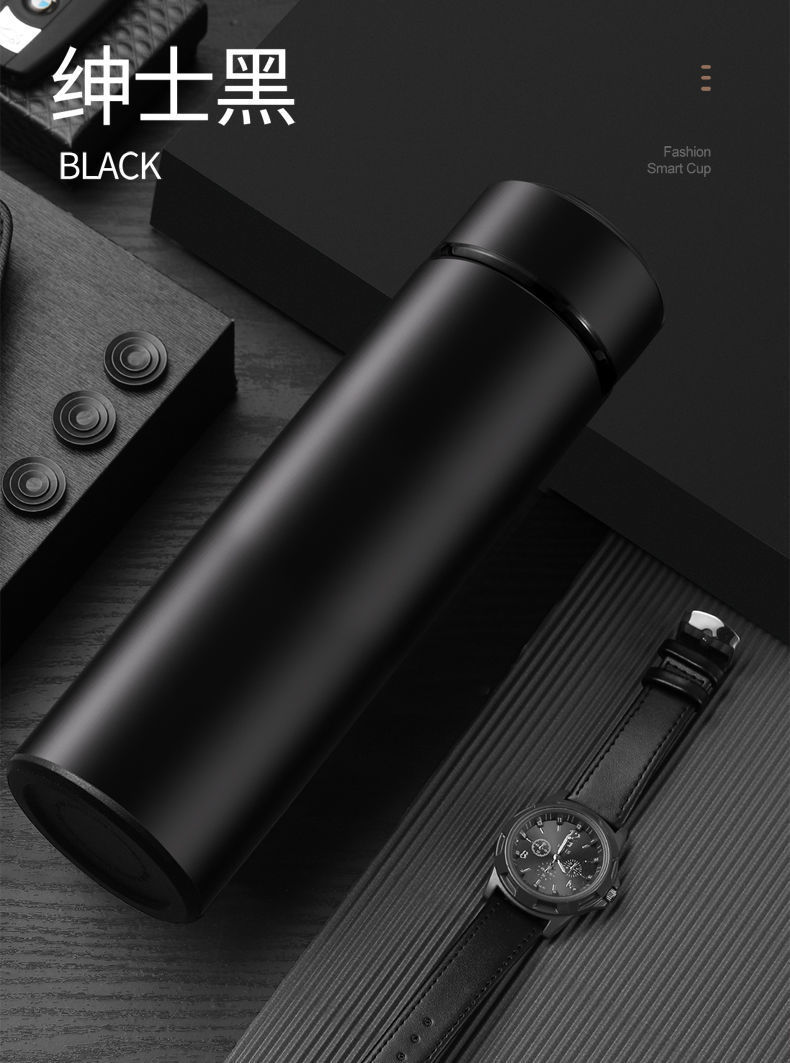 智能测温保温杯304不锈钢男士大容量泡茶杯子女生便携商务水杯子详情16