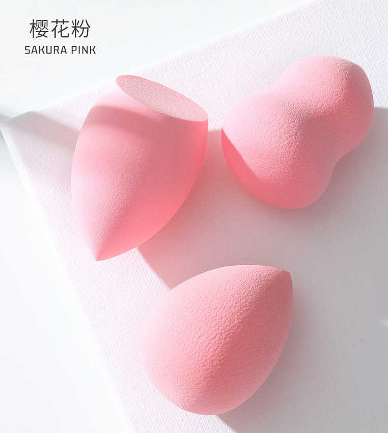 Hydrophilic beauty eggs are super soft and can be used both dry and wet. They expand when exposed to water and do not absorb or clog powder. Makeup and color egg manufacturers have them in stock pic 4