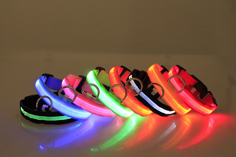 طوق أليف أليف (LED) كلب أليف متوهج (LLD) لديه طوق للكلاب المتوهجة (LLD pic 46
