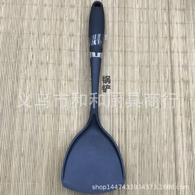 Supply cross-border silicone kitchenware sets, non-stick pans, kitchenware, cooking spoons and spatulas, 10 pieces of gold baking tools pic 1