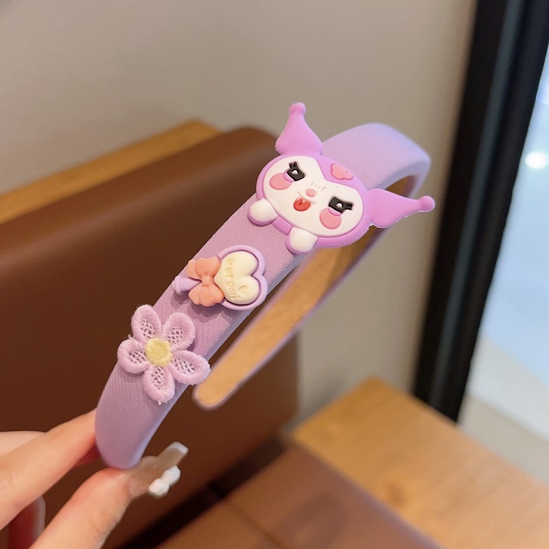 韩国儿童发箍甜美小女孩碎发卡头饰女童卡通头箍防滑不勒头发饰品详情13