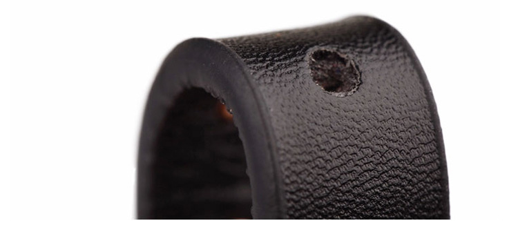 Comercio exterior europa y américa moda punk negro extra largo alrededor de dos anillos de remaches mujeres cintura fina cinturón de estilo fino de las mujeres pic 18