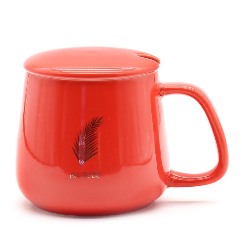 Constant temperature 55 degrees, mug with lid, spoon, coffee cup, ceramic heating coaster, guest LOGO pic 8