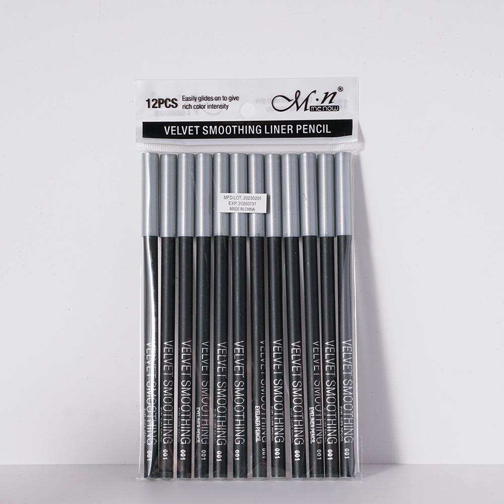 Menow waterproof black eyeliner pen is smooth and not easy to smudge. It dries quickly and is easy to use without smudging. It is a pointed-tip makeup pen pic 13