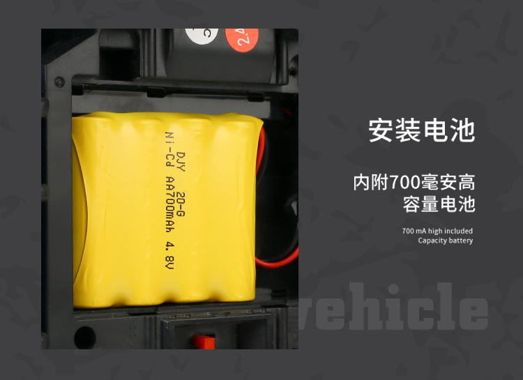 2.4G simulation Mercedes-Benz G-class plastic body high-speed remote control car pic 8