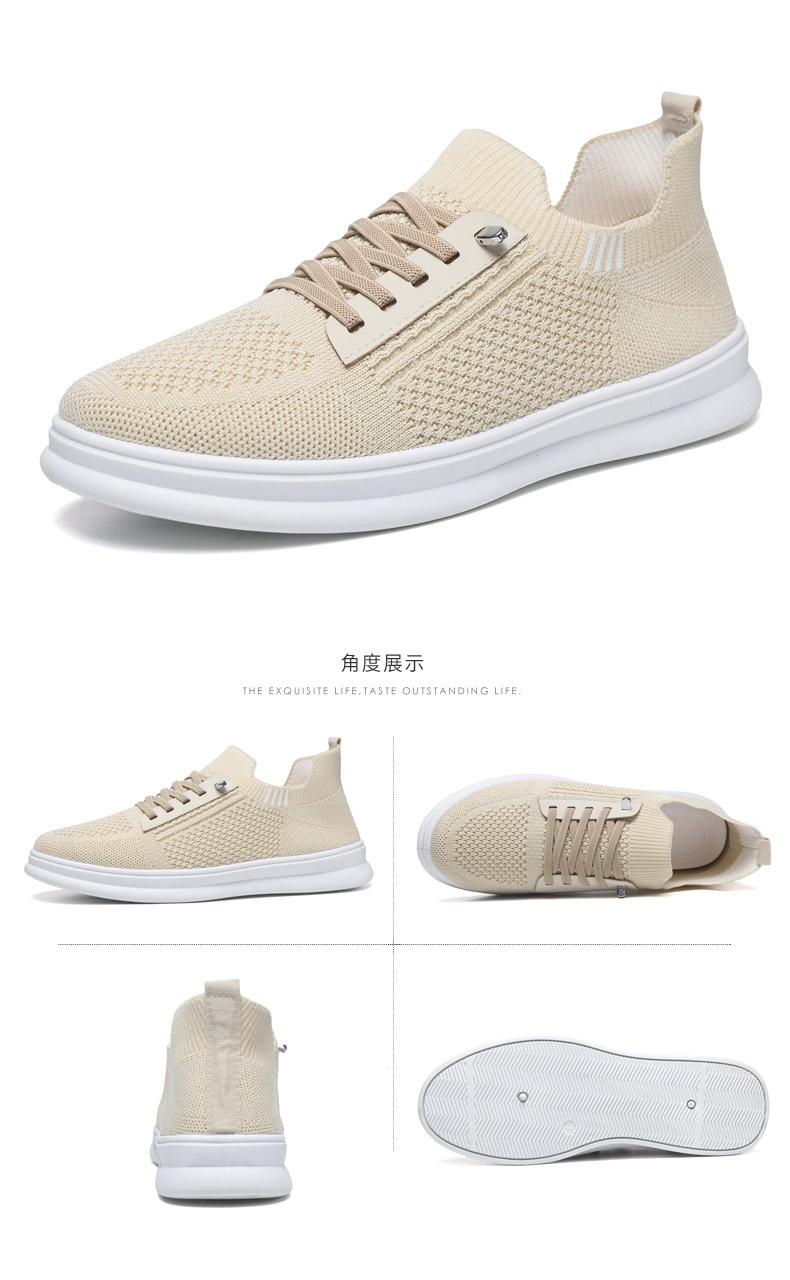 男鞋夏季透气飞织网面鞋跨境批发软底一脚蹬薄款休闲鞋男士鞋子详情23