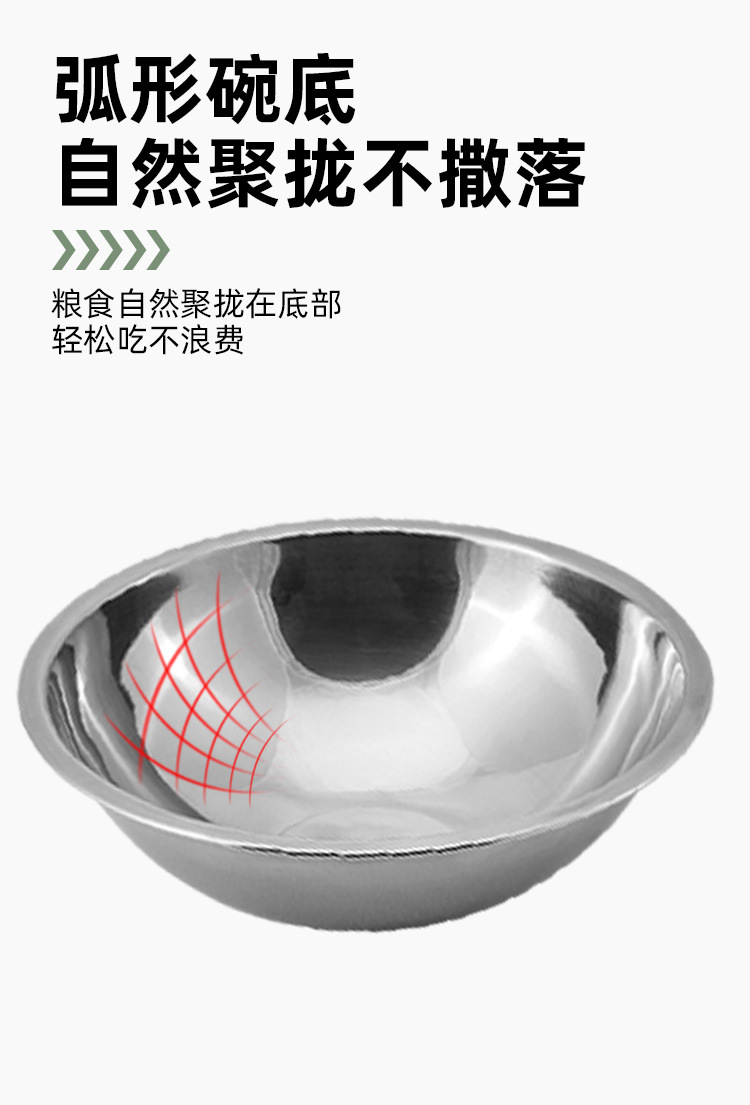 New type of pet food bowl, ceramic stainless steel dog food bowl, detachable and separable, single anti-choking slow food bowl with a stand pic 5
