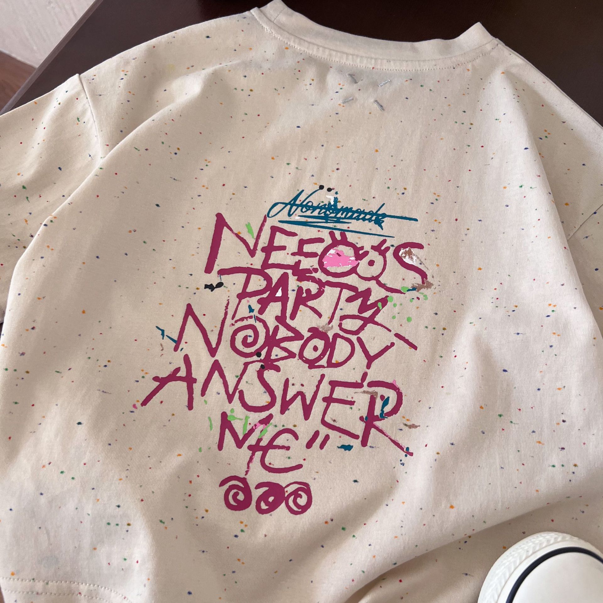 童装短袖2024夏季新款男童可爱涂鸦字母潮流T恤儿童百搭休闲短袖T详情11