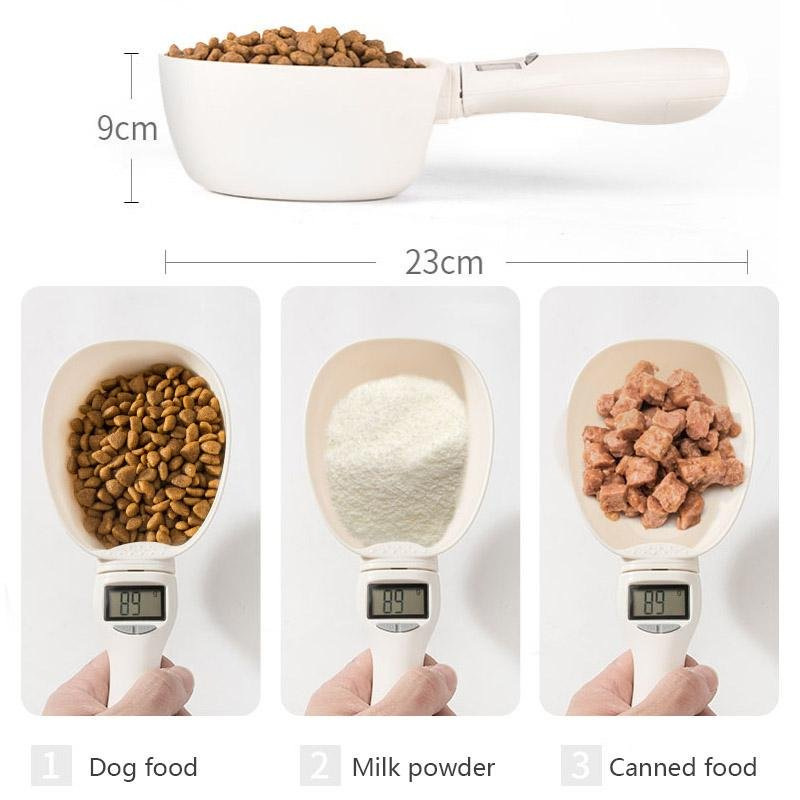 Pet supplies cat food pesaje electrónico dog food measuring cuchara de alta precisión pet dog food measuring cuchara pic 5