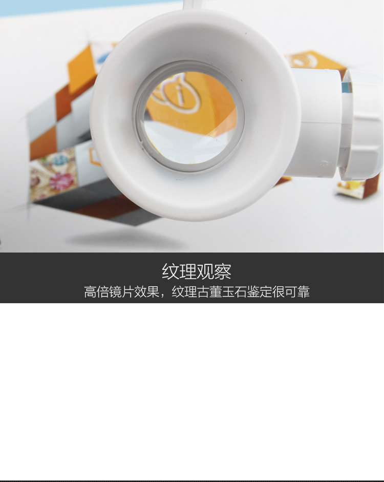 LED light 9201 head-mounted glasses, high-definition acrylic multi-magnification lenses, reading electronic repair magnifying glass pic 9