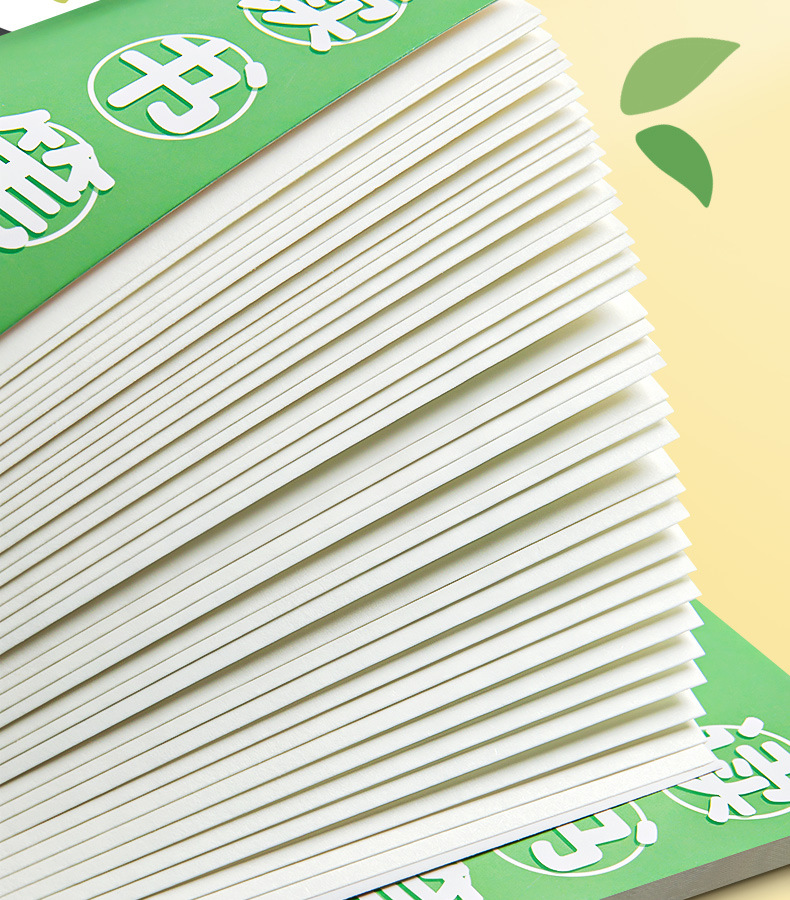 新款卡通读书笔记本小学生作业登记本读书笔记专业课外阅读摘抄本详情8