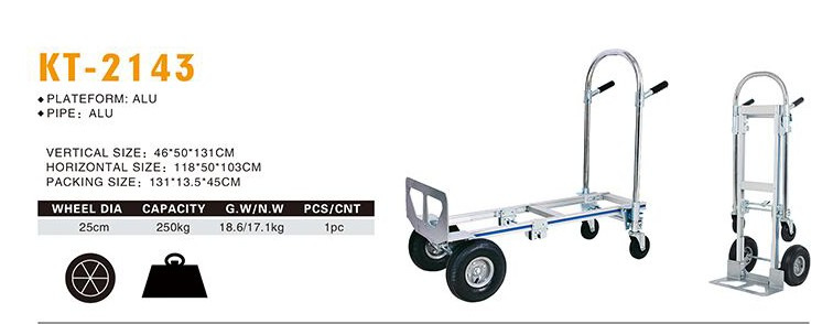 铝合金载重王运输车折叠手推车详情8