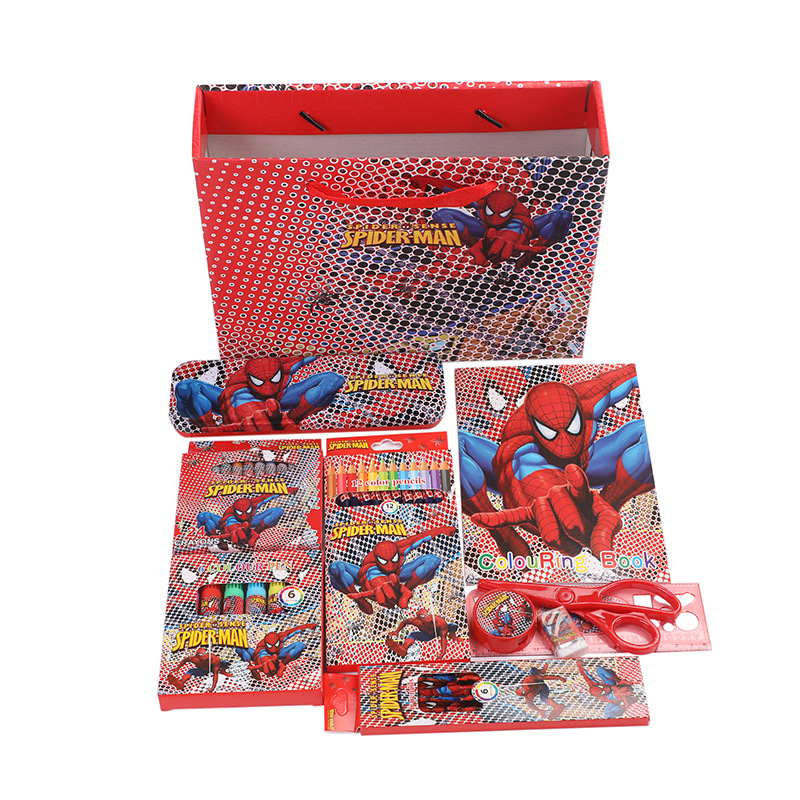 Back-to-school gift creative stationery set gift box, primary school big gift package, wholesale school supplies, middle school pic 35