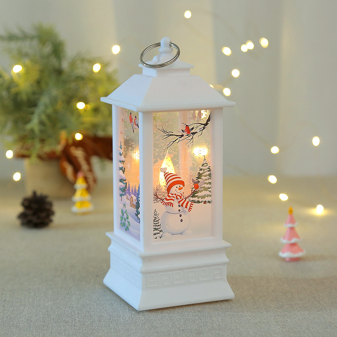 Christmas wind lanterns, Santa Claus decorative LED illuminated ornaments, candlestick lamps, decorative handicrafts and ornaments pic 20