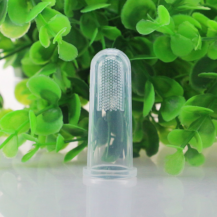 Baby silicone toothbrush, baby finger cots, thumb cots toothbrush, pet finger toothbrush, baby toothbrush pic 3