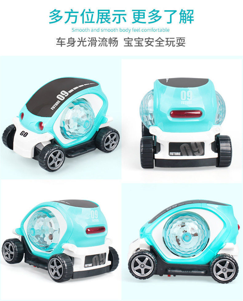 抖音网红同款玩具电动声光跳舞玩具自动行走音乐男女孩卡通玩具车详情9