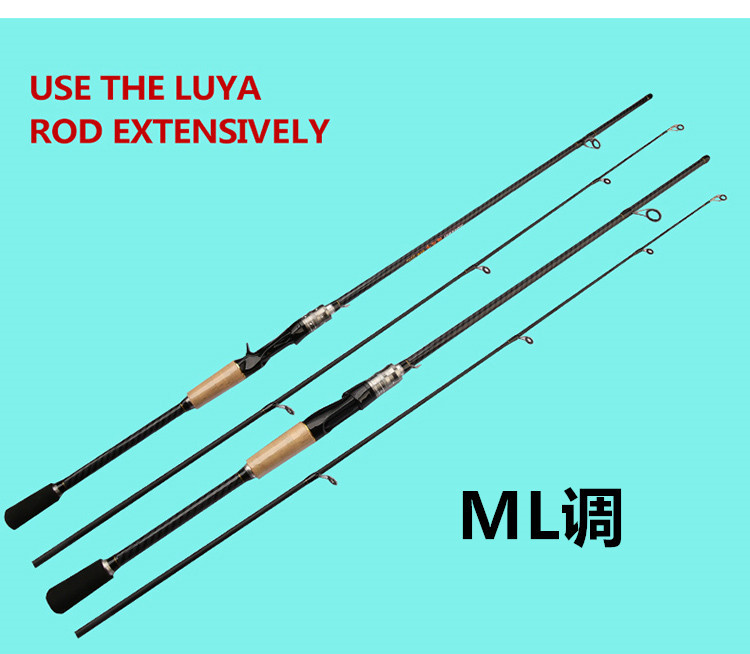 Cross-border fiberglass reinforced plastic Lull rod insert joint rod ML adjustable lull rod foreign trade Amazon long-distance throwing road sliding rod fishing rod pic 25