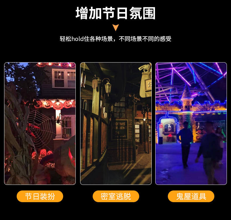 跨境2023万圣节面具狂欢节派对南瓜面具 恐怖搞怪全脸面具带头套详情4