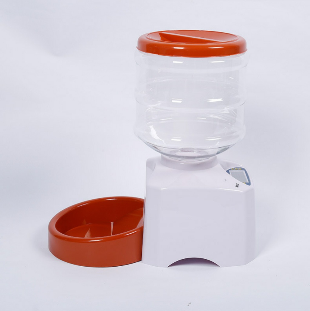 Intelligent automatic feeder, snack and pet supplies, timed dog and cat feeder, 5.5L pet feeder pic 7