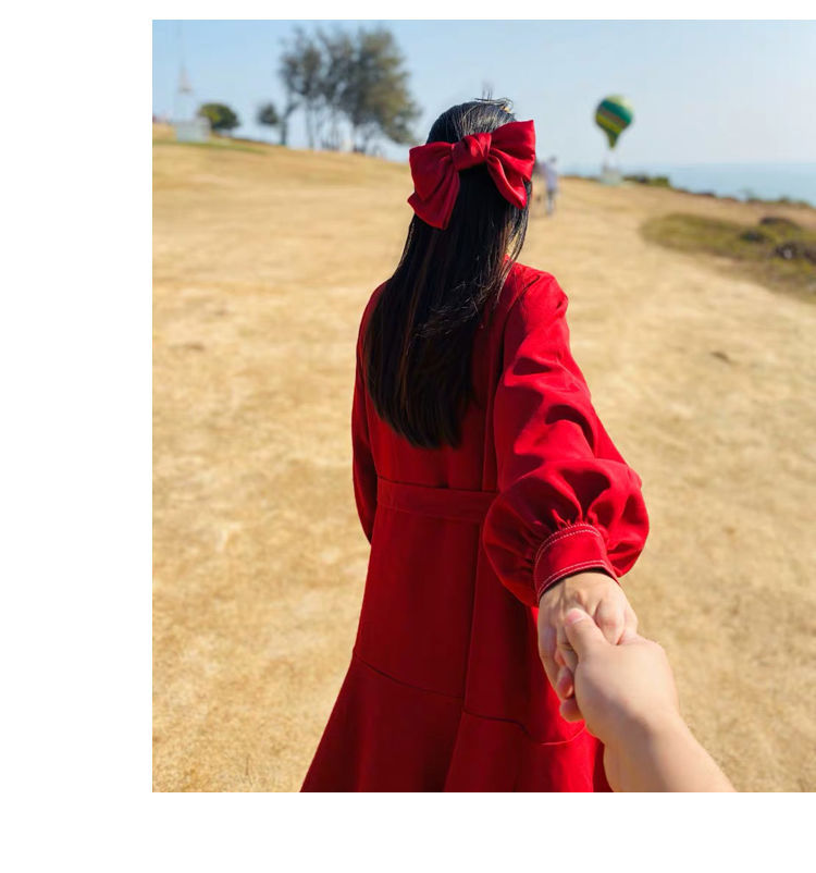 ins Korean-style large bow hair accessory, jk hair clip, fabric at the back of the head, Japanese-style school spring hair clip, hair rope and hairpin pic 17