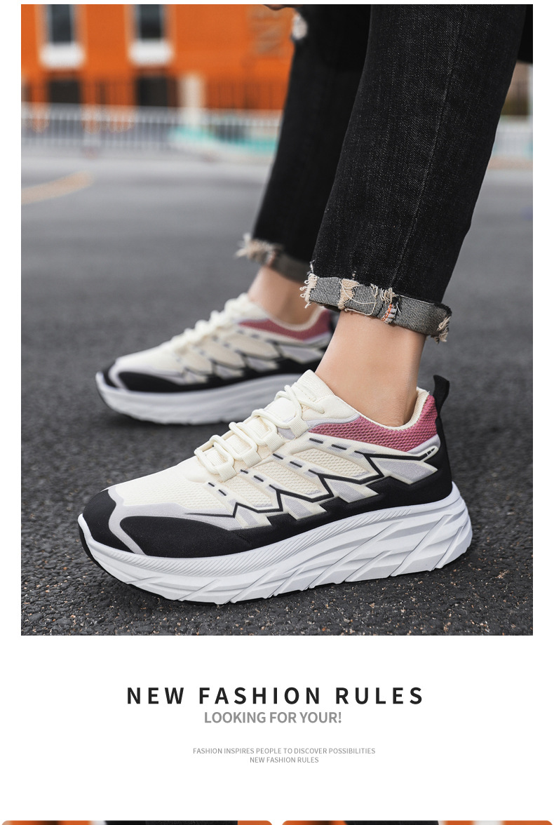 跨境外贸男鞋时尚百搭拼色老爹鞋厚底轻便休闲单鞋低帮运动跑步鞋详情15