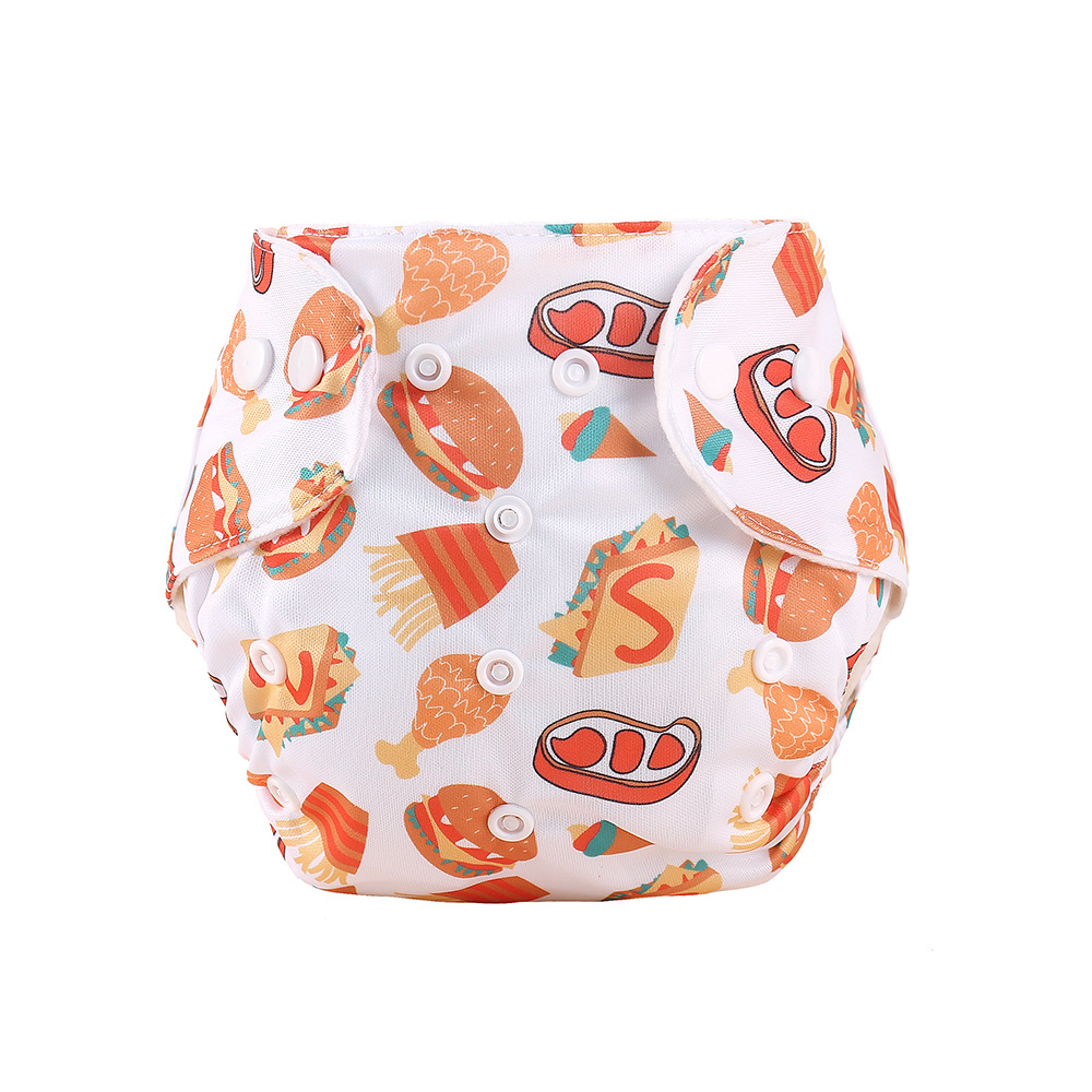 New thin, button-printed fabric diapers for babies, washable diaper pants, baby diaper bags and diaper pants pic 27