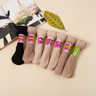 十双一打 钢丝袜穿不破防勾丝女士短丝袜超弹柔天鹅绒丝袜子详情4