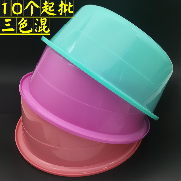 I1945 201#加深脸盆 义乌2元店洗脸盆草莓盆洗菜盆日用百货批发详情3