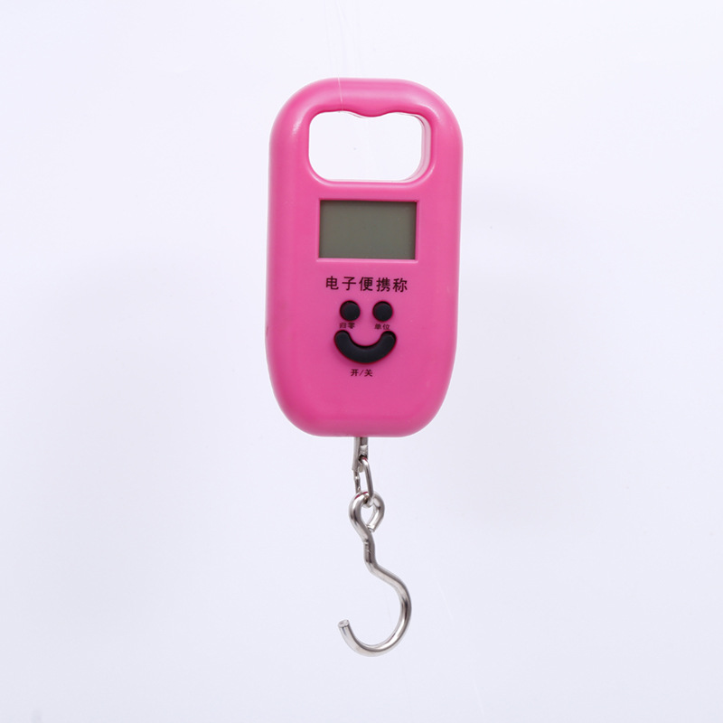 2020 new model small electronic scale, household luggage scale, express delivery scale, hook scale, portable electronic scale, drop shipping pic 4
