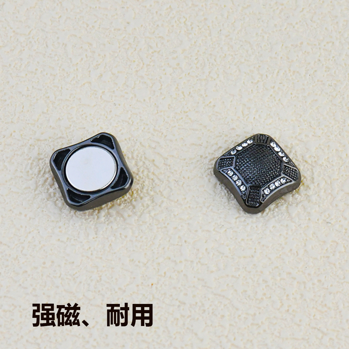 穆斯林饰品新款磁铁扣方形磁扣丝巾披肩两用胸针现货厂家直销跨境详情1