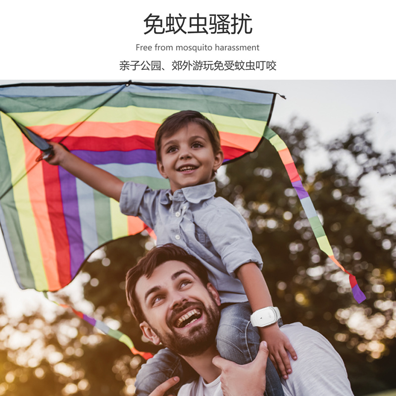 Factory direct sales M1 ultrasonic mosquito repellent wristbands for children, adults, outdoor mosquito repellent wristbands, cross-border mosquito repellent buckles, mosquito repellents pic 11