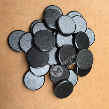 D45*3 manufacturer wholesale special-shaped black round magnet ferrite magnetic material round magnet manufacturer pic 1